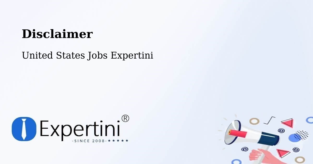 Disclaimer – Fort Wayne - United States Jobs Expertini